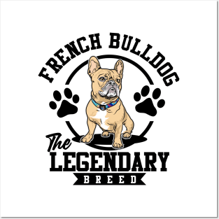 French Bulldog legend 2 Posters and Art